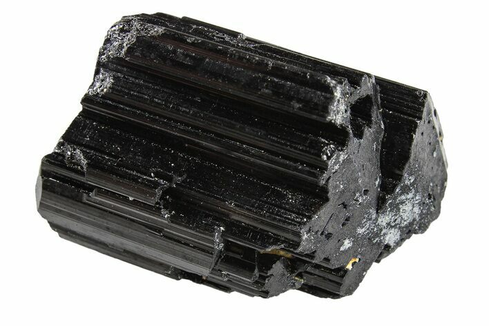 Terminated Black Tourmaline (Schorl) Crystal - Madagascar #295016